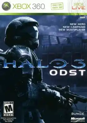 Halo 3 ODST (USA) box cover front